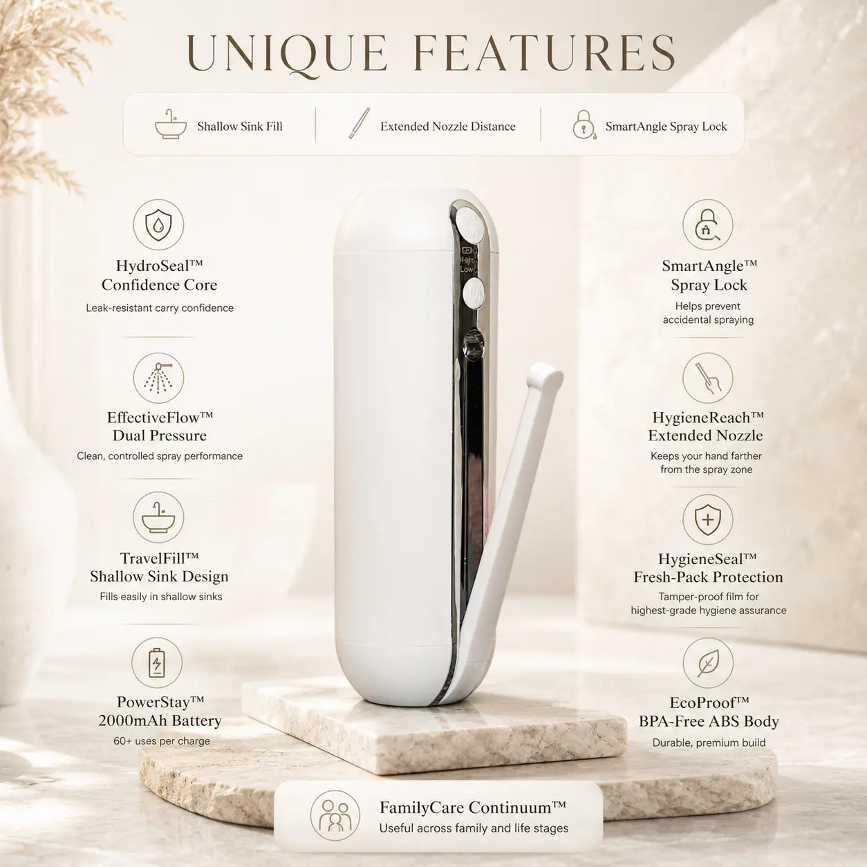 Soulea Portable Electric Rechargeable Bidet